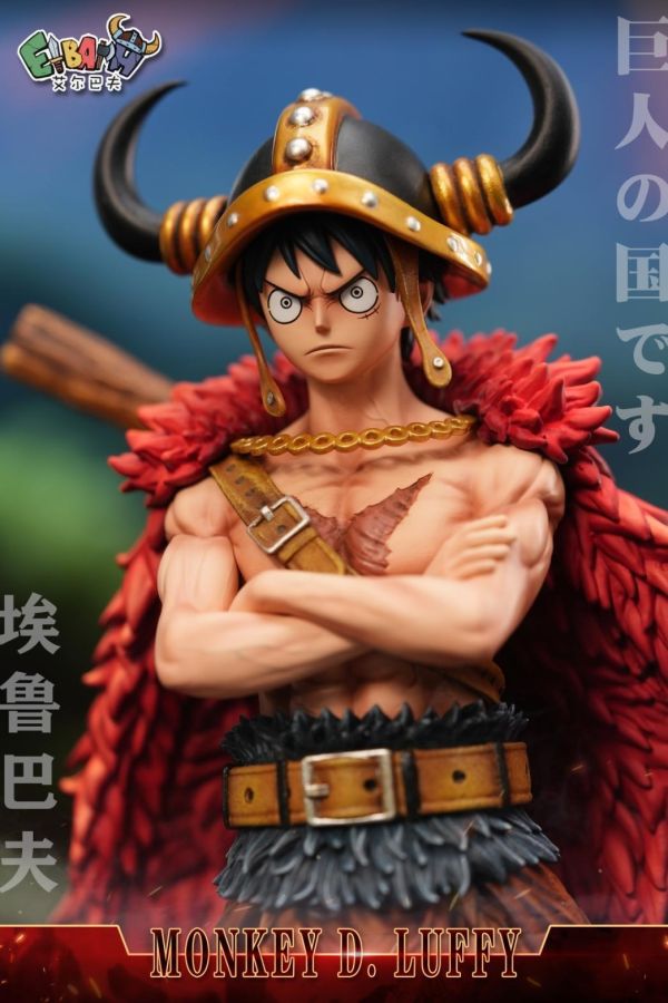 【預購】艾爾巴夫 Elbaph 巨人島 魯夫 海賊王 心蹤,shinzou,GK,雕像,公仔,玩具,模型,一番賞,GK模型,GK雕像
