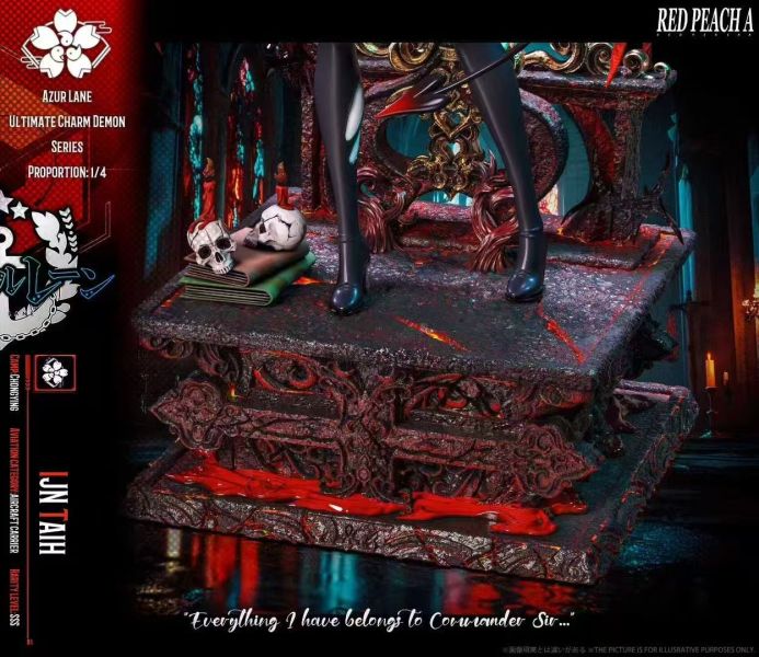 【預購】Red Peach A 魅魔大鳳 碧藍航線 心蹤,shinzou,GK,雕像,公仔,玩具,模型,一番賞,GK模型,GK雕像