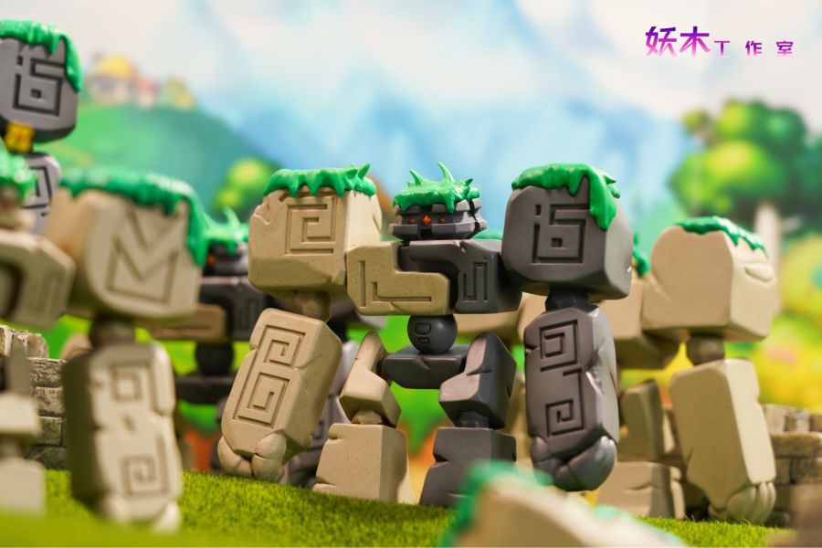 【預購】妖木 石巨人家族 楓之谷 心蹤,shinzou,GK,雕像,公仔,玩具,模型,一番賞,GK模型,GK雕像
