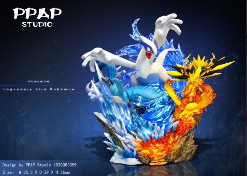【預購】PPAP丨寶可夢 神奇寶貝 洛奇亞+三聖鳥 火焰鳥 急凍鳥 閃電鳥 三配色 神獸系列第二彈 心蹤 𝑺𝒉𝒊𝒏𝒁𝒐𝒖,心蹤,ShinZou,心蹤GK,心粽GK,心綜GK,心縱GK,新宗GK,新縱GK,新粽GK,新蹤GK,火影忍者GK,海賊王GK,七龍珠GK,巨人GK,間諜家家酒GK,咒術迴戰GK,GK