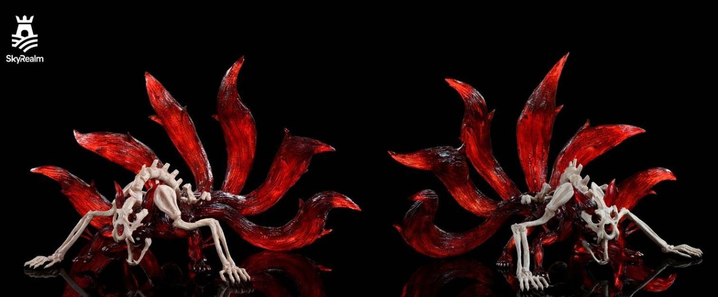 【預購】天境 SkyRealm 九尾妖狐 火影忍者 透明版 心蹤,shinzou,GK,雕像,公仔,玩具,模型,一番賞,GK模型,GK雕像