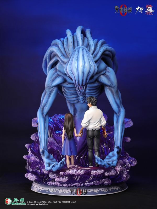 【預購】正版授權 末那魂燃×極 乙骨憂太&祈本里香 海報紀念款 咒術迴戰 心蹤,shinzou,GK,雕像,公仔,玩具,模型,一番賞,GK模型,GK雕像