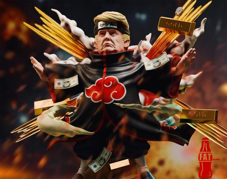 【預購】超級 Super×FAT Boy 川普佩恩 火影忍者 心蹤,shinzou,GK,雕像,公仔,玩具,模型,一番賞,GK模型,GK雕像