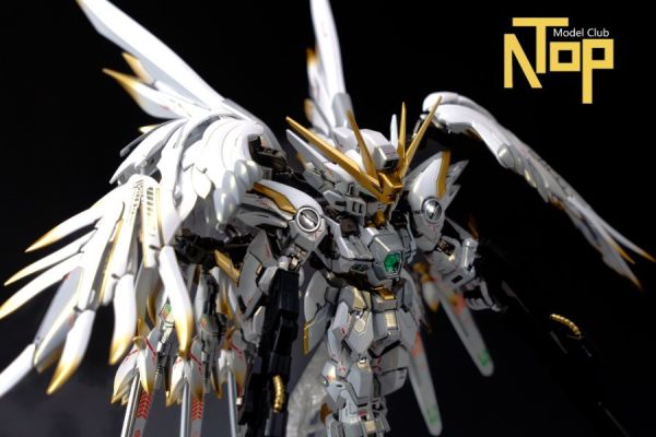 【預購】繁星×NoTop MGSD飛翼鋼彈零式 矮星炮 白雪姬配色 新機動戰記鋼彈 心蹤,shinzou,GK,雕像,公仔,玩具,模型,一番賞,GK模型,GK雕像