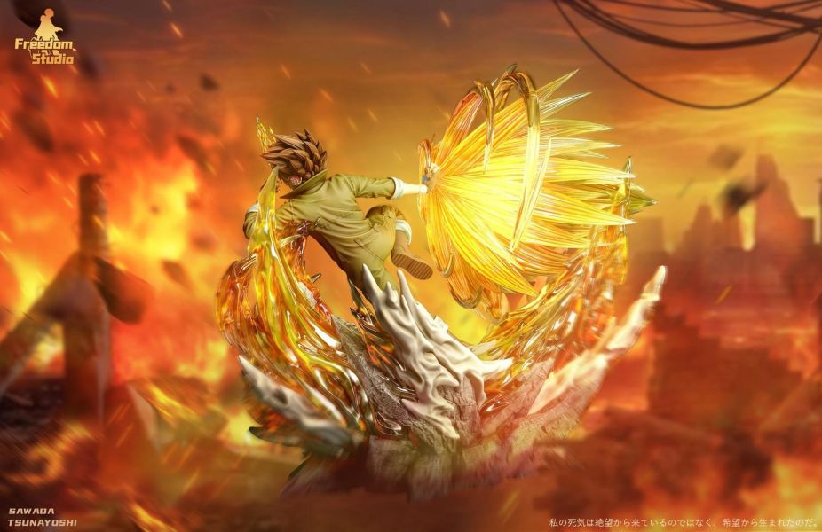 【預購】Freedom 工裝澤田綱吉 家庭教師 心蹤,shinzou,GK,雕像,公仔,玩具,模型,一番賞,GK模型,GK雕像