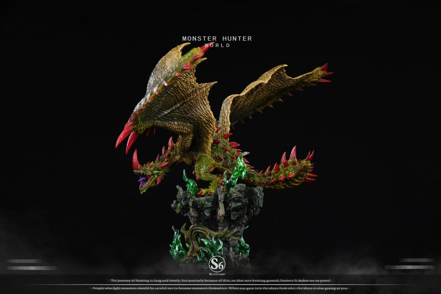 【預購】S6 棘龍 魔物獵人 心蹤,shinzou,GK,雕像,公仔,玩具,模型,一番賞,GK模型,GK雕像