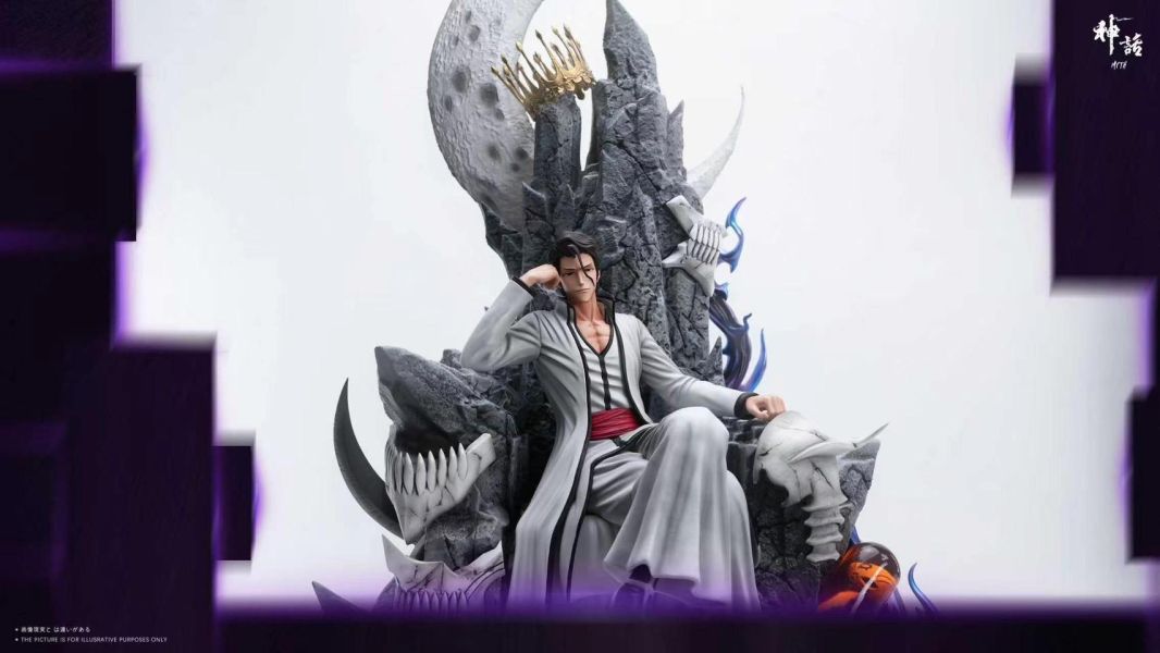 【預購】神話 Myth 王座藍大 藍染 死神 心蹤,shinzou,GK,雕像,公仔,玩具,模型,一番賞,GK模型,GK雕像