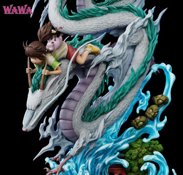 【預購】WAWA 千尋與白龍 神隱少女 宮崎駿 心蹤,shinzou,GK,雕像,公仔,玩具,模型,一番賞,GK模型,GK雕像