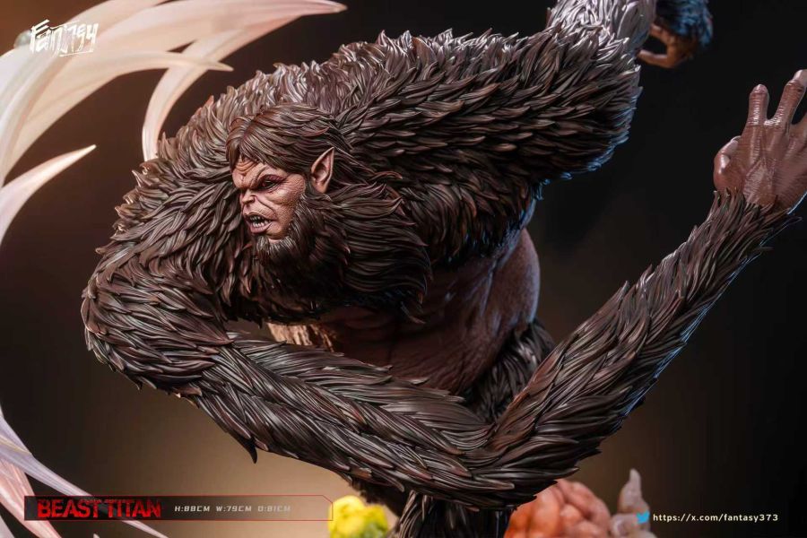 【預購】FANTASY 獸之巨人 進擊的巨人 心蹤,shinzou,GK,雕像,公仔,玩具,模型,一番賞,GK模型,GK雕像