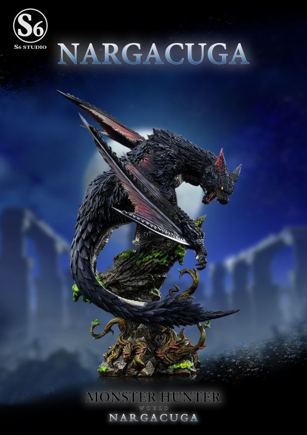 【預購】S6 迅龍 魔物獵人 共鳴系列012 心蹤,shinzou,GK,雕像,公仔,玩具,模型,一番賞,GK模型,GK雕像