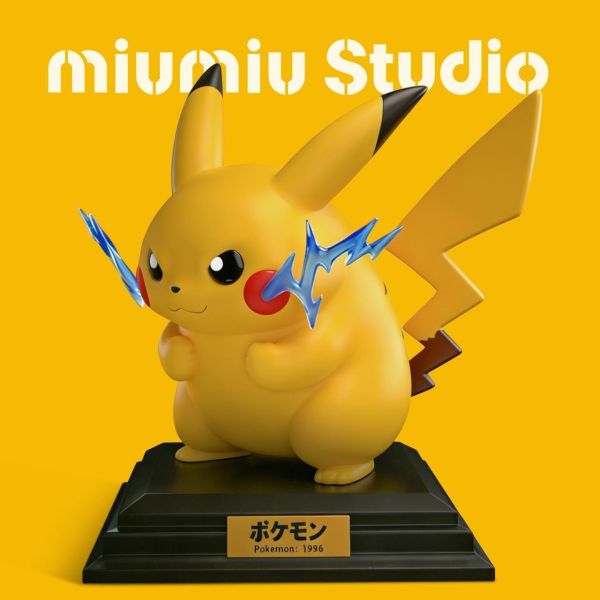 【預購】miumiu 皮卡丘 皮神30年 第四彈 寶可夢 心蹤,shinzou,GK,雕像,公仔,玩具,模型,一番賞,GK模型,GK雕像
