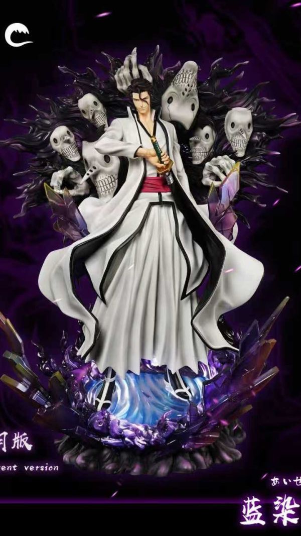 【預購】HXHENG×CHENG 虛圈藍染大人 死神 心蹤,shinzou,GK,雕像,公仔,玩具,模型,一番賞,GK模型,GK雕像