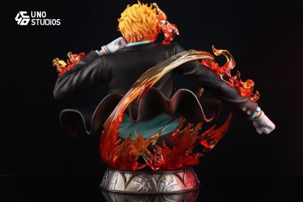 【預購】UNO 1/4香吉士胸像 海賊王 心蹤,shinzou,GK,雕像,公仔,玩具,模型,一番賞,GK模型,GK雕像