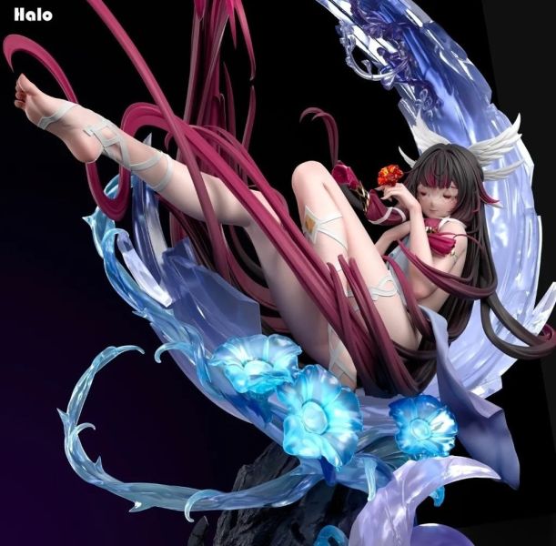 【預購】Halo 月之少女 哥倫比婭 原神 心蹤,shinzou,GK,雕像,公仔,玩具,模型,一番賞,GK模型,GK雕像