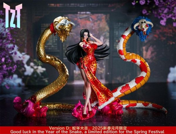 【預購】TZT 蛇來運轉 女帝 薩洛梅 海賊王 心蹤,shinzou,GK,雕像,公仔,玩具,模型,一番賞,GK模型,GK雕像