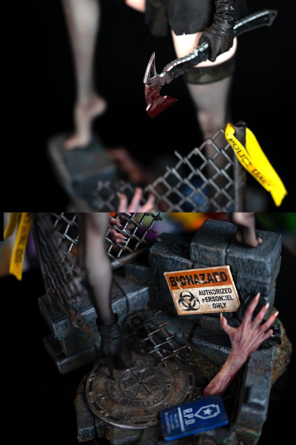 【預購】筆尖兒 Fine Nib 生化危機9 安魂曲 葛蕾斯 雪莉 惡靈古堡 心蹤,shinzou,GK,雕像,公仔,玩具,模型,一番賞,GK模型,GK雕像