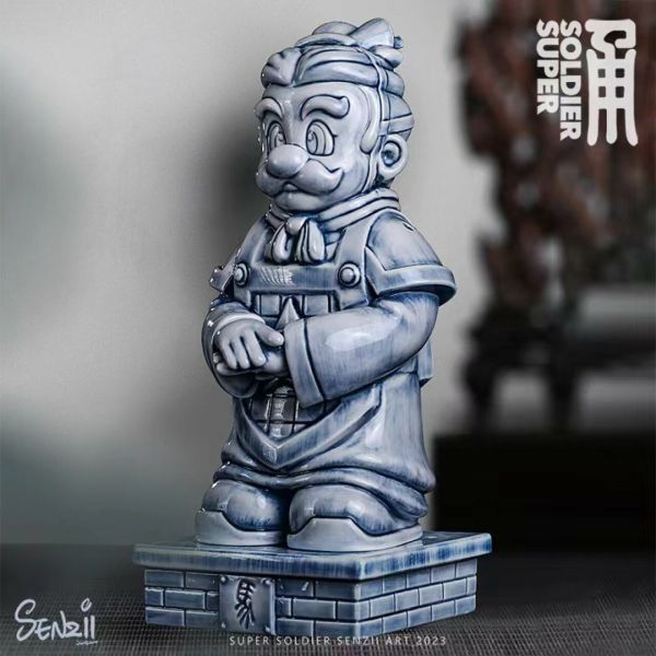 【預購】SENZII 千紙xSUPER SILDIER丨超級瑪利歐 兵馬俑瑪利歐 心蹤 𝑺𝒉𝒊𝒏𝒁𝒐𝒖,心蹤,ShinZou,心蹤GK,心粽GK,心綜GK,心縱GK,新宗GK,新縱GK,新粽GK,新蹤GK,火影忍者GK,海賊王GK,七龍珠GK,巨人GK,間諜家家酒GK,咒術迴戰GK,GK