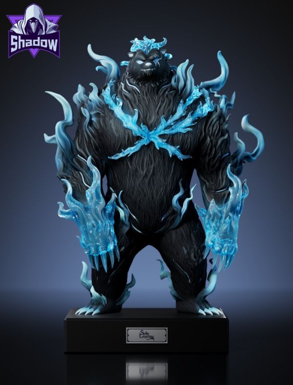 【預購】Shadow 熊 坦克 我獨自升級 心蹤,shinzou,GK,雕像,公仔,玩具,模型,一番賞,GK模型,GK雕像