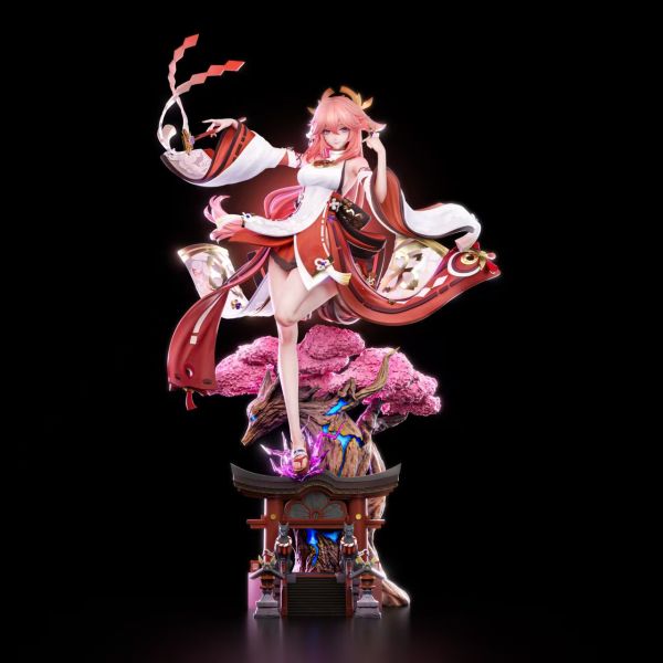 【預購】哈基米 ハキミ 雷電將軍 八重神子 原神 心蹤,shinzou,GK,雕像,公仔,玩具,模型,一番賞,GK模型,GK雕像