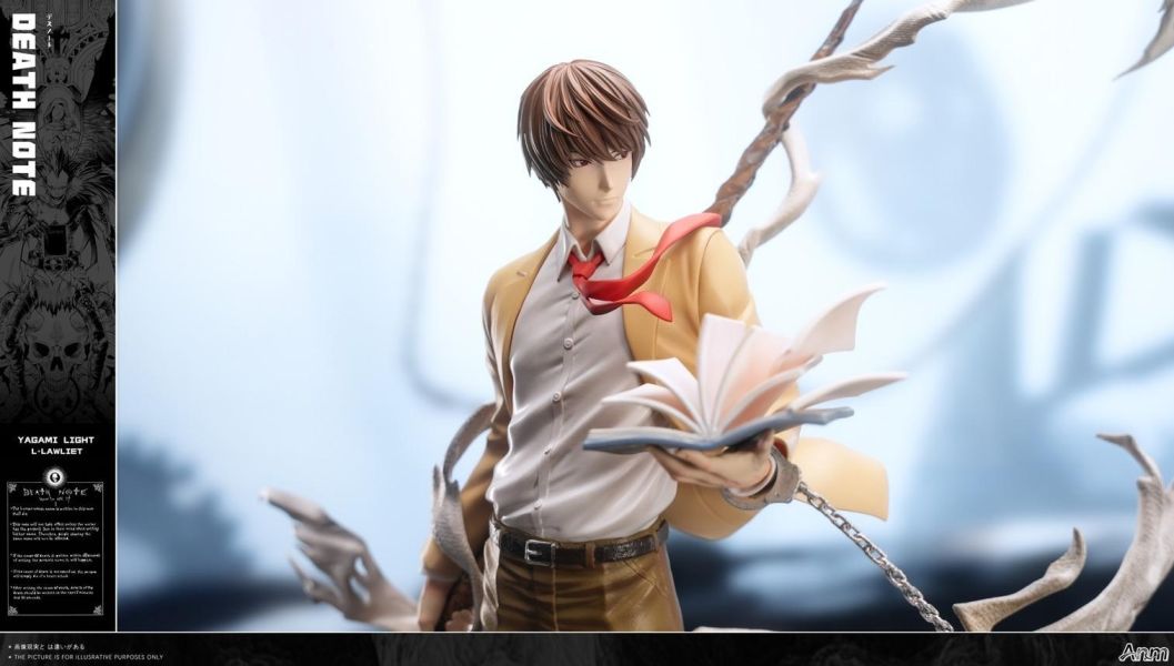 【預購】Anm 夜神月 L 死亡筆記本 心蹤,shinzou,GK,雕像,公仔,玩具,模型,一番賞,GK模型,GK雕像