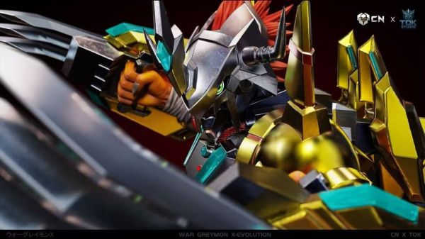 【預購】瘋巢 CN×TOK 戰鬥暴龍獸X抗體 數碼寶貝 心蹤,shinzou,GK,雕像,公仔,玩具,模型,一番賞,GK模型,GK雕像