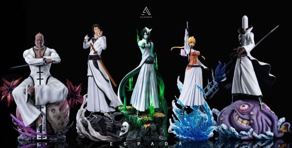 【預購】AC 虛圈十刃 No.7佐馬利·路魯&No.9亞羅尼洛·艾魯魯耶里 死神 心蹤,shinzou,GK,雕像,公仔,玩具,模型,一番賞,GK模型,GK雕像