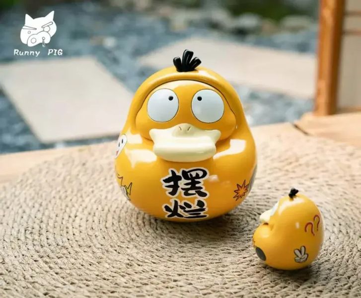【預購】runny pig 鼻涕豬 擺爛可達鴨達摩蛋 寶可夢 心蹤,shinzou,GK,雕像,公仔,玩具,模型,一番賞,GK模型,GK雕像