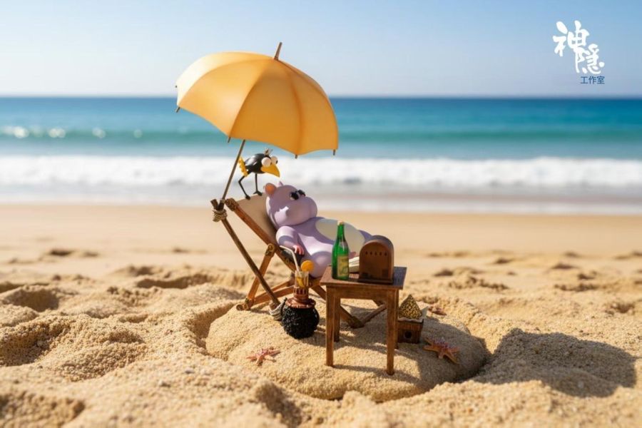 【預購】神隱 千與千尋坊寶寶的悠閒時光 神隱少女 宮崎駿 心蹤,shinzou,GK,雕像,公仔,玩具,模型,一番賞,GK模型,GK雕像