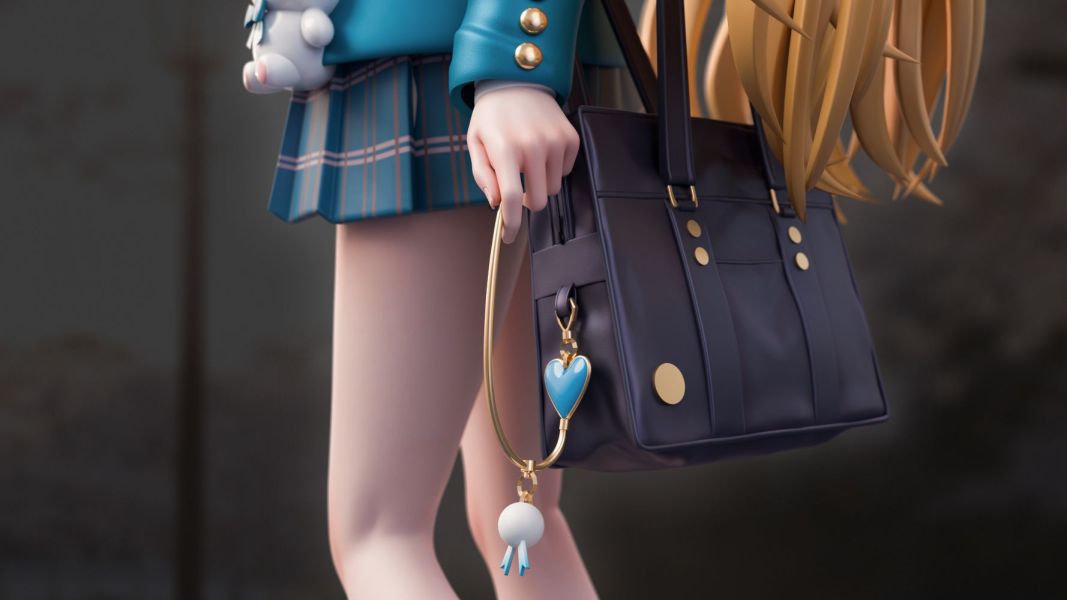 【預購】千本櫻工造 JK小卡 卡提希婭 鳴潮 心蹤,shinzou,GK,雕像,公仔,玩具,模型,一番賞,GK模型,GK雕像