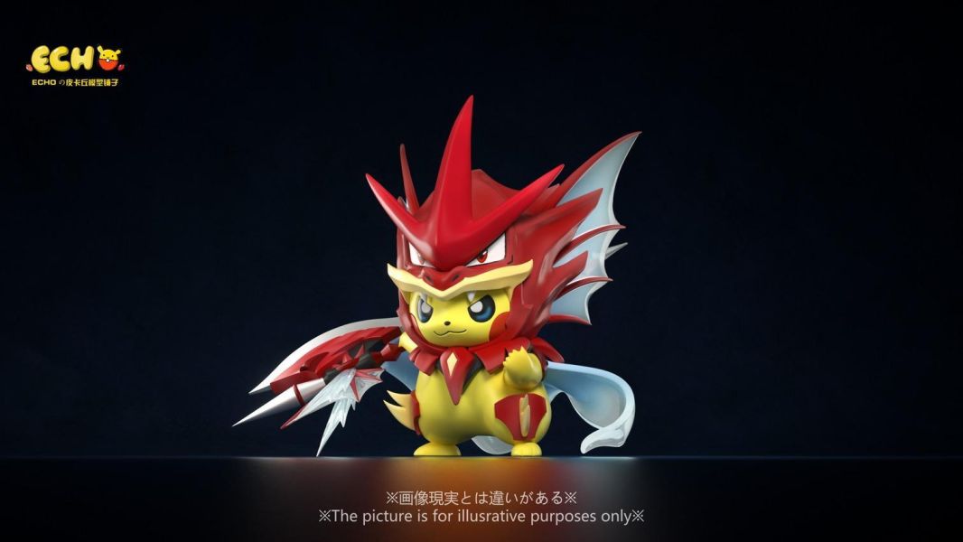 【預購】ECHO MAGA暴鯉龍皮卡丘 寶可夢 心蹤,shinzou,GK,雕像,公仔,玩具,模型,一番賞,GK模型,GK雕像