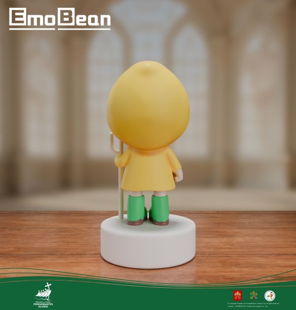 【預購】正版授權 EmoBean LUCE 梵諦岡娃娃 2025世博會吉祥物 心蹤,shinzou,GK,雕像,公仔,玩具,模型,一番賞,GK模型,GK雕像