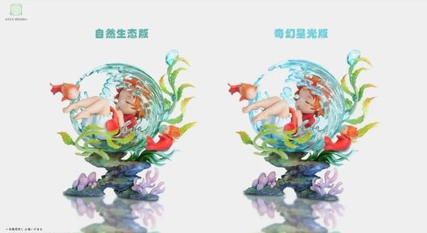 【預購】宮作坊 KYUU 睡夢金魚姬 崖上的波妞 宮崎駿 心蹤,shinzou,GK,雕像,公仔,玩具,模型,一番賞,GK模型,GK雕像