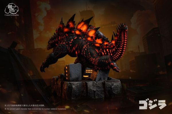 【預購】咖馬 Come On Q版哥吉拉 心蹤,shinzou,GK,雕像,公仔,玩具,模型,一番賞,GK模型,GK雕像