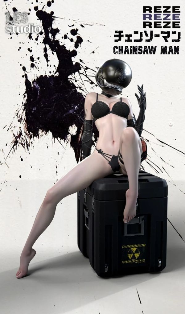 【預購】LES 蕾塞 鏈鋸人 心蹤,shinzou,GK,雕像,公仔,玩具,模型,一番賞,GK模型,GK雕像