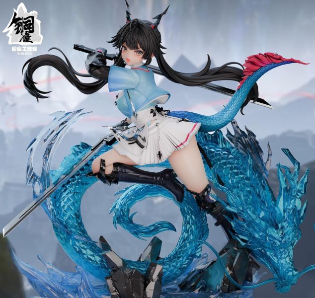 【預購】銅雀 青龍陳千語 明日方舟 心蹤,shinzou,GK,雕像,公仔,玩具,模型,一番賞,GK模型,GK雕像