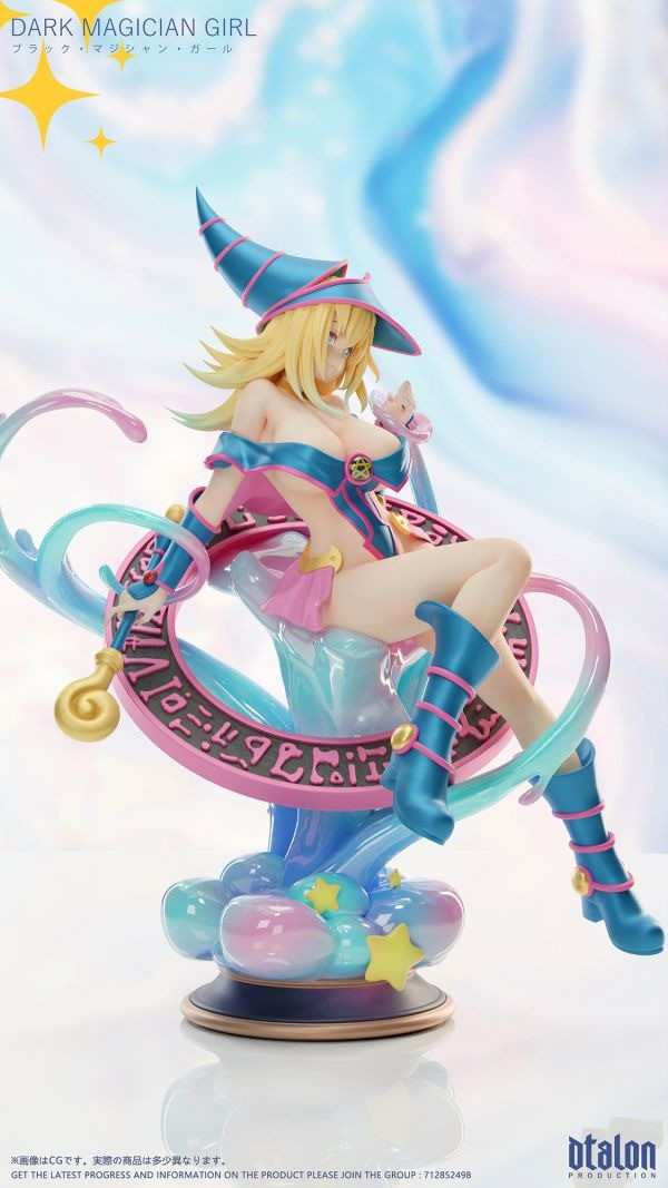 【預購】Dtalon 黑魔導女孩 遊戲王 心蹤,shinzou,GK,雕像,公仔,玩具,模型,一番賞,GK模型,GK雕像