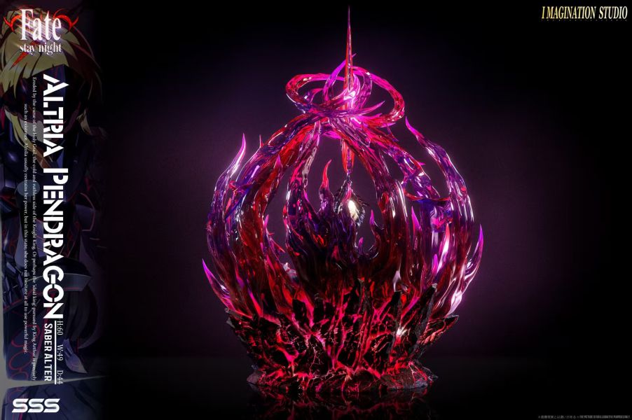 【預購】Imagination YY 亞瑟王 黑saber Fate 心蹤,shinzou,GK,雕像,公仔,玩具,模型,一番賞,GK模型,GK雕像