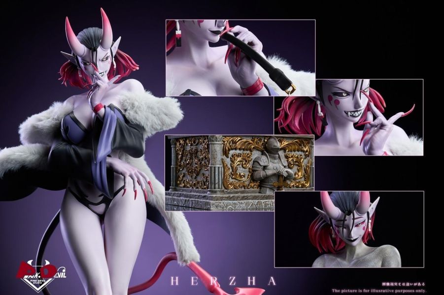 【預購】Pink Devil Herzha魅魔 被詛咒的王子 心蹤,shinzou,GK,雕像,公仔,玩具,模型,一番賞,GK模型,GK雕像