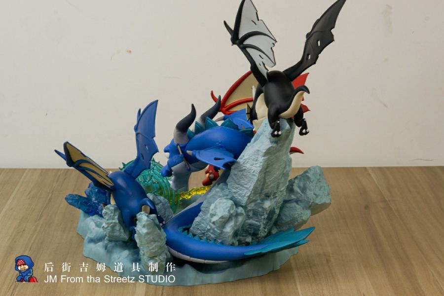【預購】後街吉姆 三色飛龍 寒霜冰龍 楓之谷 心蹤,shinzou,GK,雕像,公仔,玩具,模型,一番賞,GK模型,GK雕像