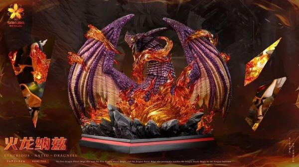 【預購】櫻花 火龍納茲 魔導少年 心蹤,shinzou,GK,雕像,公仔,玩具,模型,一番賞,GK模型,GK雕像