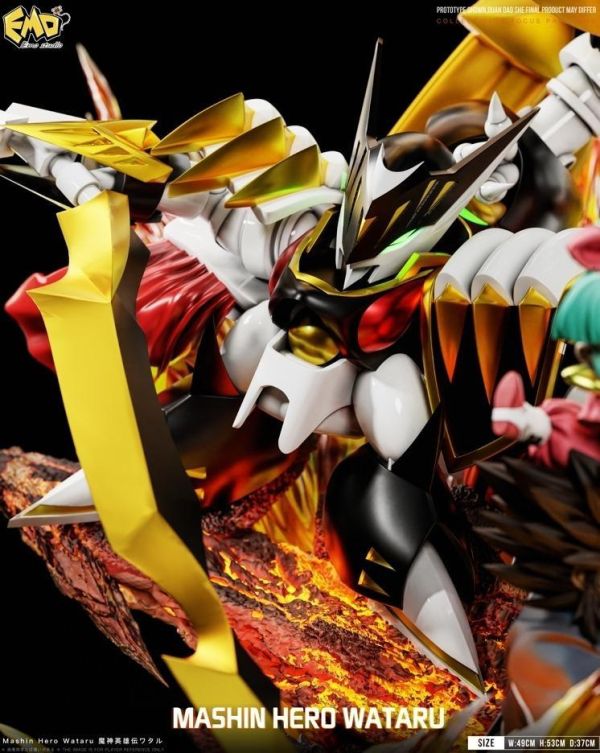 【預購】Emo工作室 必殺 登龍劍 魔神英雄傳 心蹤,shinzou,GK,雕像,公仔,玩具,模型,一番賞,GK模型,GK雕像
