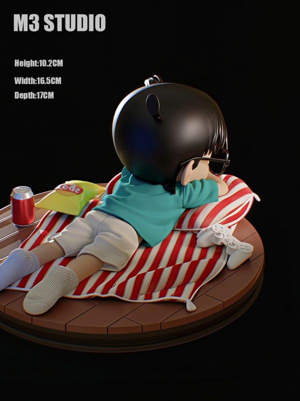 【預購】M3 躺平的江戶川 名偵探柯南 心蹤,shinzou,GK,雕像,公仔,玩具,模型,一番賞,GK模型,GK雕像