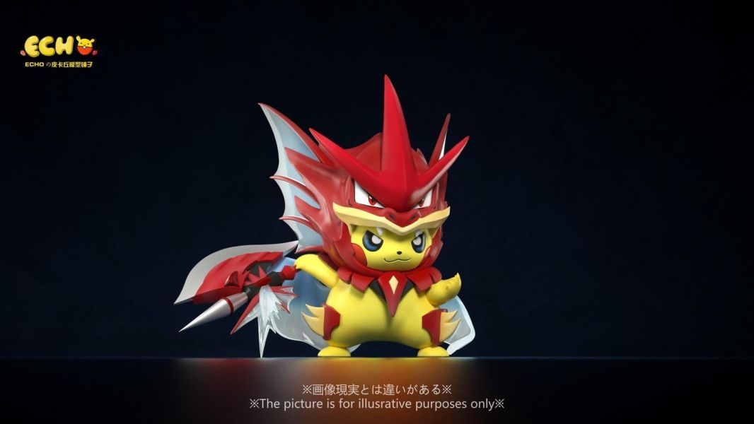 【預購】ECHO MAGA暴鯉龍皮卡丘 寶可夢 心蹤,shinzou,GK,雕像,公仔,玩具,模型,一番賞,GK模型,GK雕像