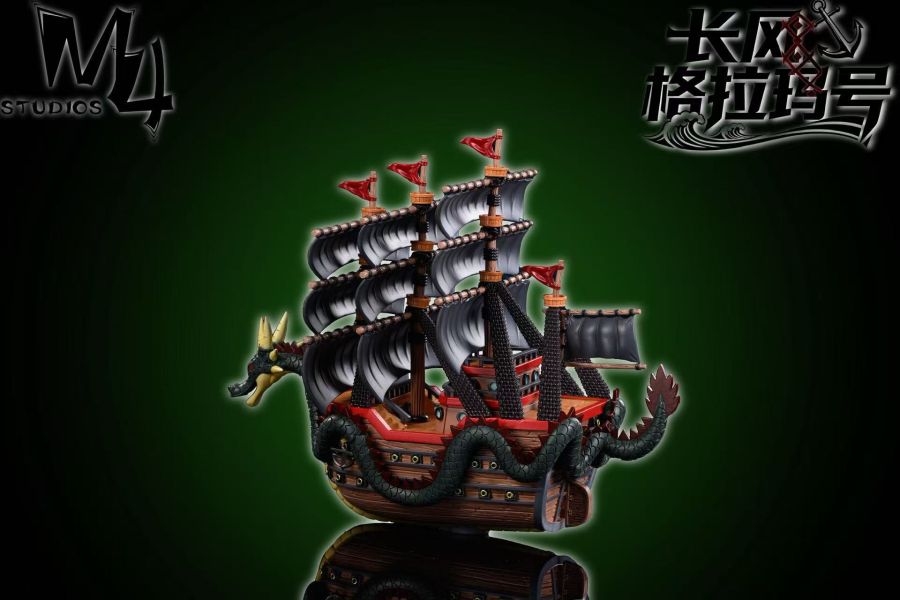 【預購】M4 多拉格海賊船 長風·格拉瑪號 海賊王 心蹤,shinzou,GK,雕像,公仔,玩具,模型,一番賞,GK模型,GK雕像