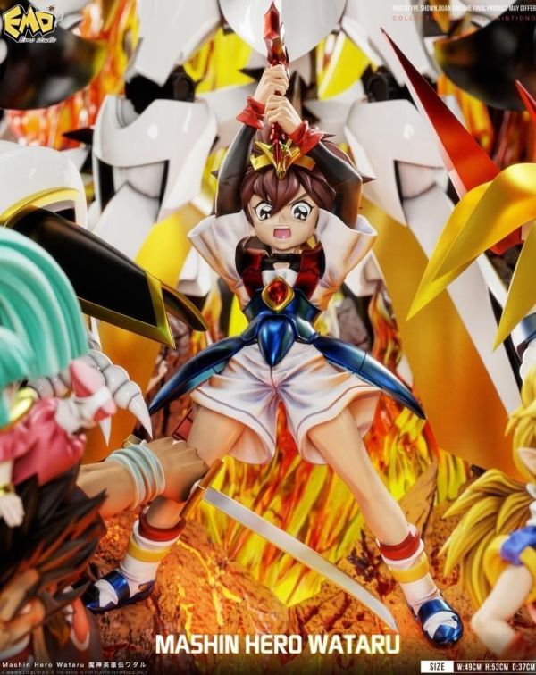 【預購】Emo工作室 必殺 登龍劍 魔神英雄傳 心蹤,shinzou,GK,雕像,公仔,玩具,模型,一番賞,GK模型,GK雕像