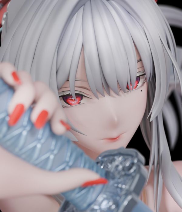 【預購】迷因 白髮姐姐 緋雪 鳴潮 心蹤,shinzou,GK,雕像,公仔,玩具,模型,一番賞,GK模型,GK雕像