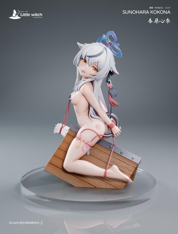 【預購】Little witch 心奈 春原 蔚藍檔案 心蹤,shinzou,GK,雕像,公仔,玩具,模型,一番賞,GK模型,GK雕像