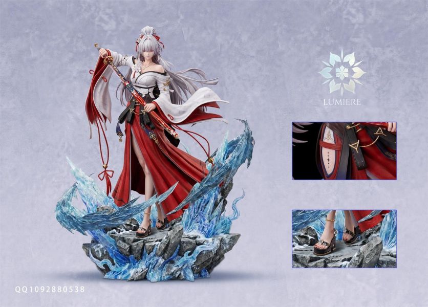【預購】LUMIERE 白髮巫女 緋雪 鳴潮 海外版 心蹤,shinzou,GK,雕像,公仔,玩具,模型,一番賞,GK模型,GK雕像