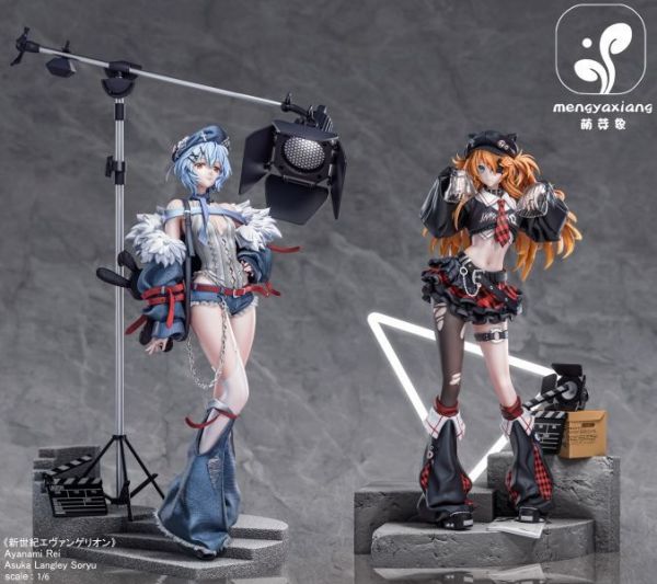 【預購】萌芽象 明日香 綾波零 EVA新世紀福音戰士 心蹤,shinzou,GK,雕像,公仔,玩具,模型,一番賞,GK模型,GK雕像