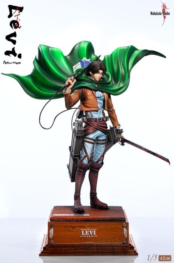 【預購】大黑天 Mahakala 里維 兵長 進擊的巨人 心蹤,shinzou,GK,雕像,公仔,玩具,模型,一番賞,GK模型,GK雕像